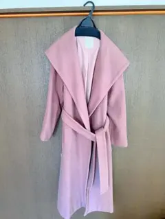 ピンク Mサイズ ロングコート