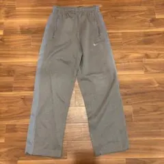 NIKE トラックパンツ グレー S THERMA-FIT 裏起毛 ジップ