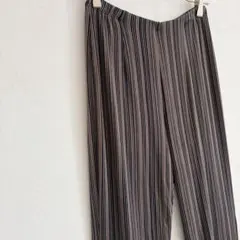 50s happy legs レーヨンギャバ ワイドパンツ フェード 襤褸 - メルカリ