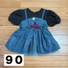 バースデイ コトリ アナ雪 エルサ半袖 トップス 90サイズ