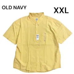 新品・未使用⭐️90s オールドネイビー　半袖シャツ　チェック柄　XXL