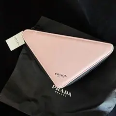 【限定セール】新品未使用 PRADA プラダ ノベルティポーチ トライアングル