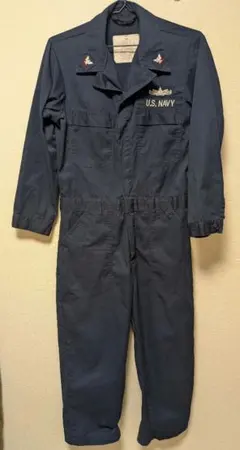 U.S. NAVY アメリカ海軍 作業服 作業着 つなぎ ミリタリー ネイビー