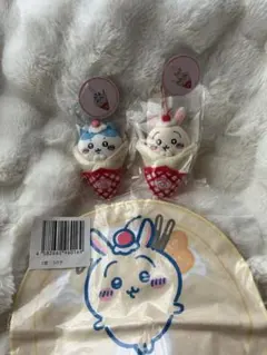 ちいかわ　クレープくじ　C賞　ハチワレ　うさぎ