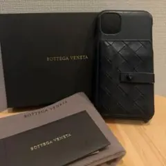 Bottega Veneta カードケース付iphone11ケース　レザー