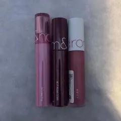 rom&nd リップ 3本セット