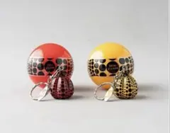草間彌生 パンプキン キーチャーム 2種セット　YAYOI KUSAMA