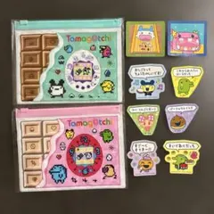 たまごっち　スライダーポーチ　たまごっちのプチプチおみせっち ステッカー