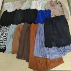 オフィスカジュアル　レディース　Sサイズ　Mサイズ　まとめ売り18点セット