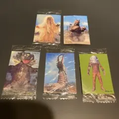 ウルトラマン キャラポップストア ガラポン C賞 クリアカード 5種