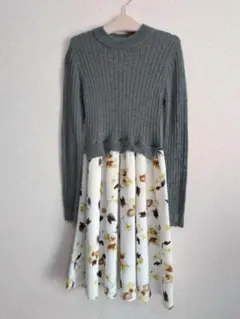 【earth・CanCamコラボ】花柄ワンピース