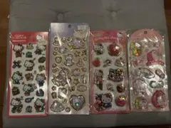 ハローキティ☆シール4枚セット
