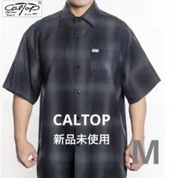 CALTOP 新品未使用 オンブレ　チェック　シャツ カルトップ　キャルトップ
