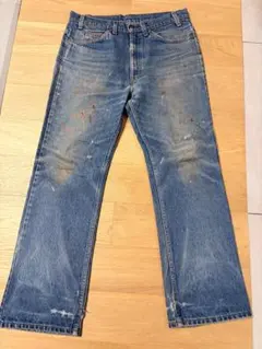 Levi's 517 made in USA ペイントビンテージデニム