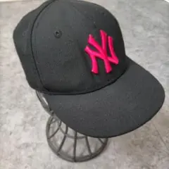 NEWERA　キッズ　キャップ　スター ブラック 黒 ニューエラ　53.9cmのサムネイル
