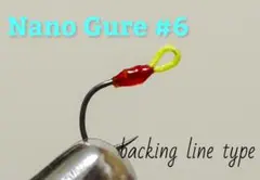 ナノグレ♯6　渓流ミノースイミングフック　20本