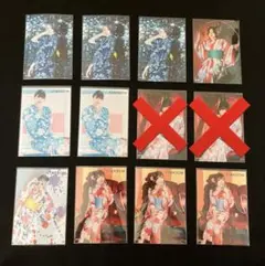 スターダム ランダム浴衣ブロマイド L版 ローソンプリント 12枚セット