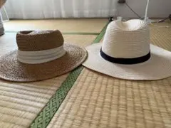 麦わら帽子　2点セット