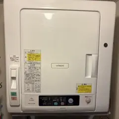 ジャンク　2020年製造　HITACHI 衣類乾燥機 DE-N60WV 本体のサムネイル