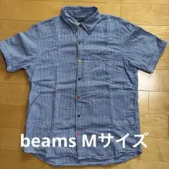 beams ギンガムチェックシャツ Mサイズのサムネイル