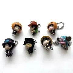 ワンピース ガシャポン　つまんでつなげてワンピース　ハロウィン　サボ　エース