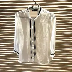 ZARA リボン付き　ブラウス　XS