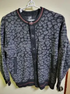 GU UNDERCOVER シャギークルーネックカーディガン M アンダーカバー