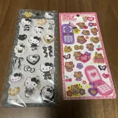 【正規品・おまけ付き】マシュマロシール　平成はっぴーふぉん　サンリオ　キティ、