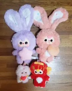 Baby three ベイビースリー ベビースリー ぬいぐるみ4体セット