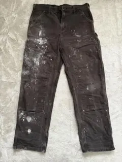 K*様 W32 カーハート ダブルニー ペインターパンツ DKB ダック