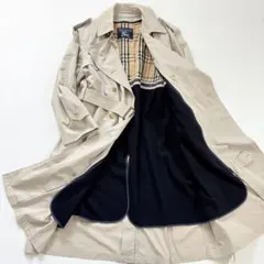 美品 バーバリー トレンチコート ダブル ライナー ベルト ノバチェック