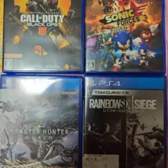 PS4 ゲームソフト 4本セット