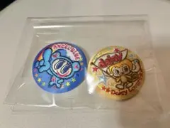 【新品未使用】ナルミヤキャラクターズ　刺繍缶バッジ　2点