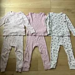 ネクスト　長袖パジャマ　３枚セット　女の子　ピンク　2〜3歳　100