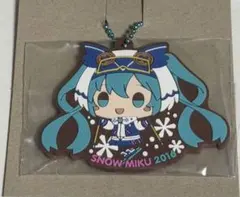 一番くじ　雪ミク　R賞　ラバーチャーム　2019