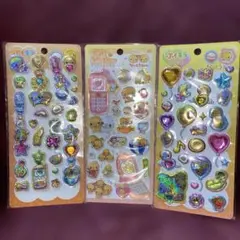 なっとうちゃん 平成はっぴーフォンステッカー　なっとうちゃん ぷくキラシール