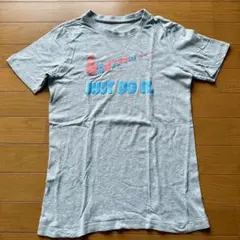 NIKE ナイキ レディース 半袖Tシャツ グレー just do it.のサムネイル