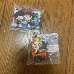 鬼滅の刃 ラバーストラップ　煉獄杏寿郎　魘夢　キャラばんちょうこう8 捌の型