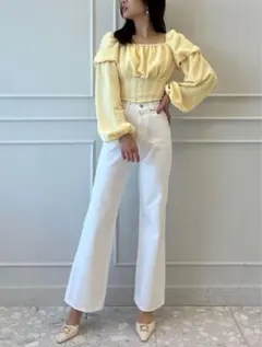 ホワイトデニム デニム