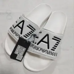 新品　エンポリオアルマーニ EA7　US10 サイズ　ホワイト　汚れあり！