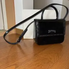 Private Label プレミアム2wayブラックショルダーバッグ冠婚葬祭