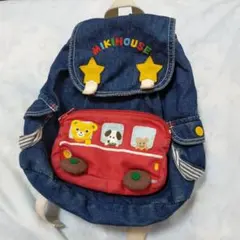 MIKIHOUSE デニムリュック バック　小型