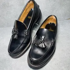REGAL リーガル 本革 タッセルローファー 黒 24cm相当 日本製