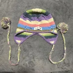 Fiercecat ポンポン付きニット帽