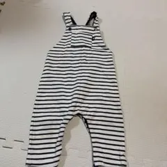 ストライプ オーバーオール