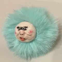 羊毛フェルト ハンドメイド キーホルダー キモカワオジサンシリーズ