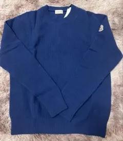 【新品タグ付き】MONCLER ネイビー セーター　サイズ XLのサムネイル