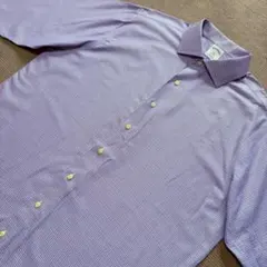 【美品】BB リージェントフィット セミワイドカラー チェック柄 17-6/7