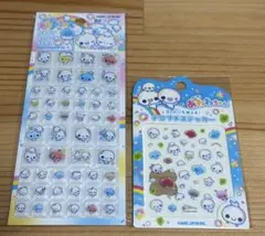 あわわちゃん タイルシール　デコプチステッカー 2枚セット