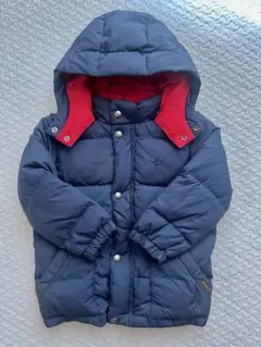 Polo Ralph Lauren ダウンコート 4/4T ネイビー/レッド